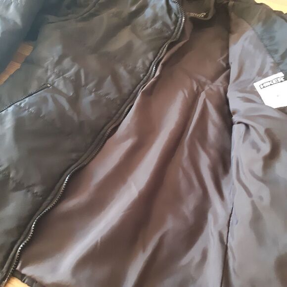 Womans Black Hiker Girls Line Coat - Picture 7 of 7